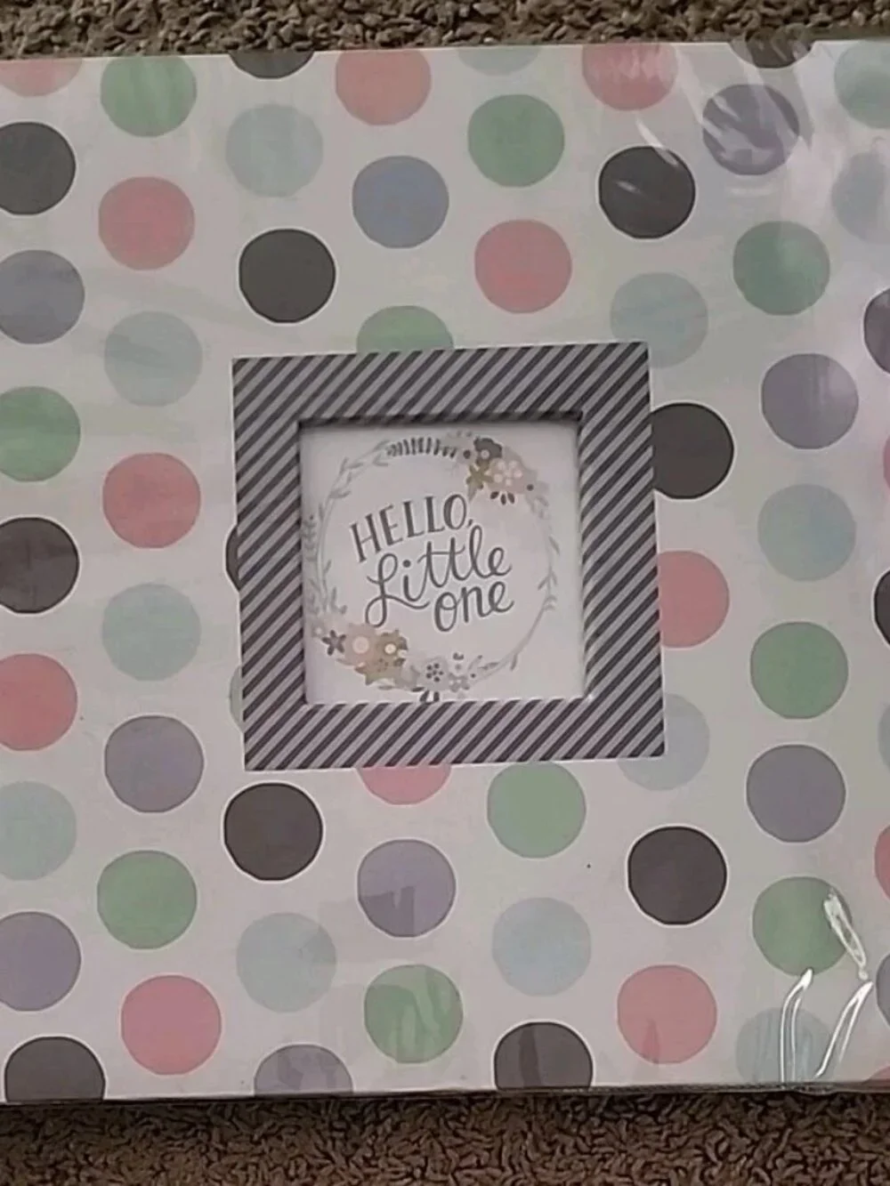 New Seasons By Linda Lu Little One Baby Instant Scrapbook Album